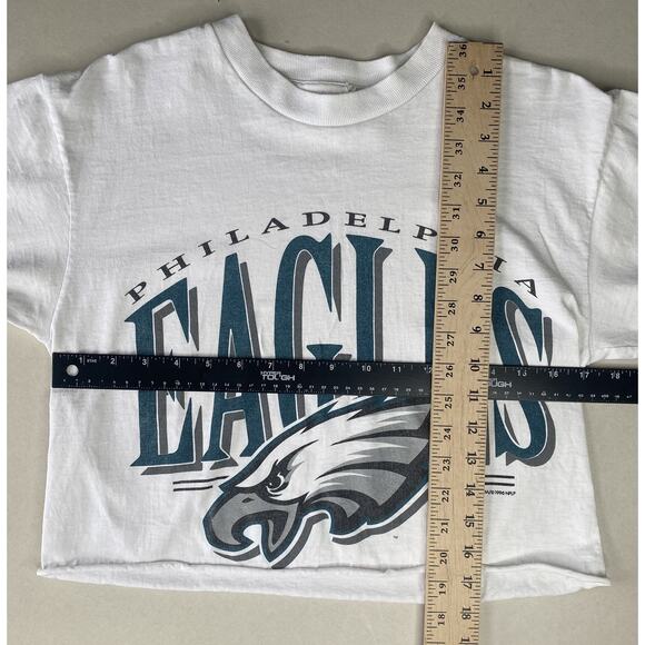 Philadelphia Eagles Vintage Shirt Womens Small Medium * NFLP 1996 Single Stitch - Picture 9 of 9